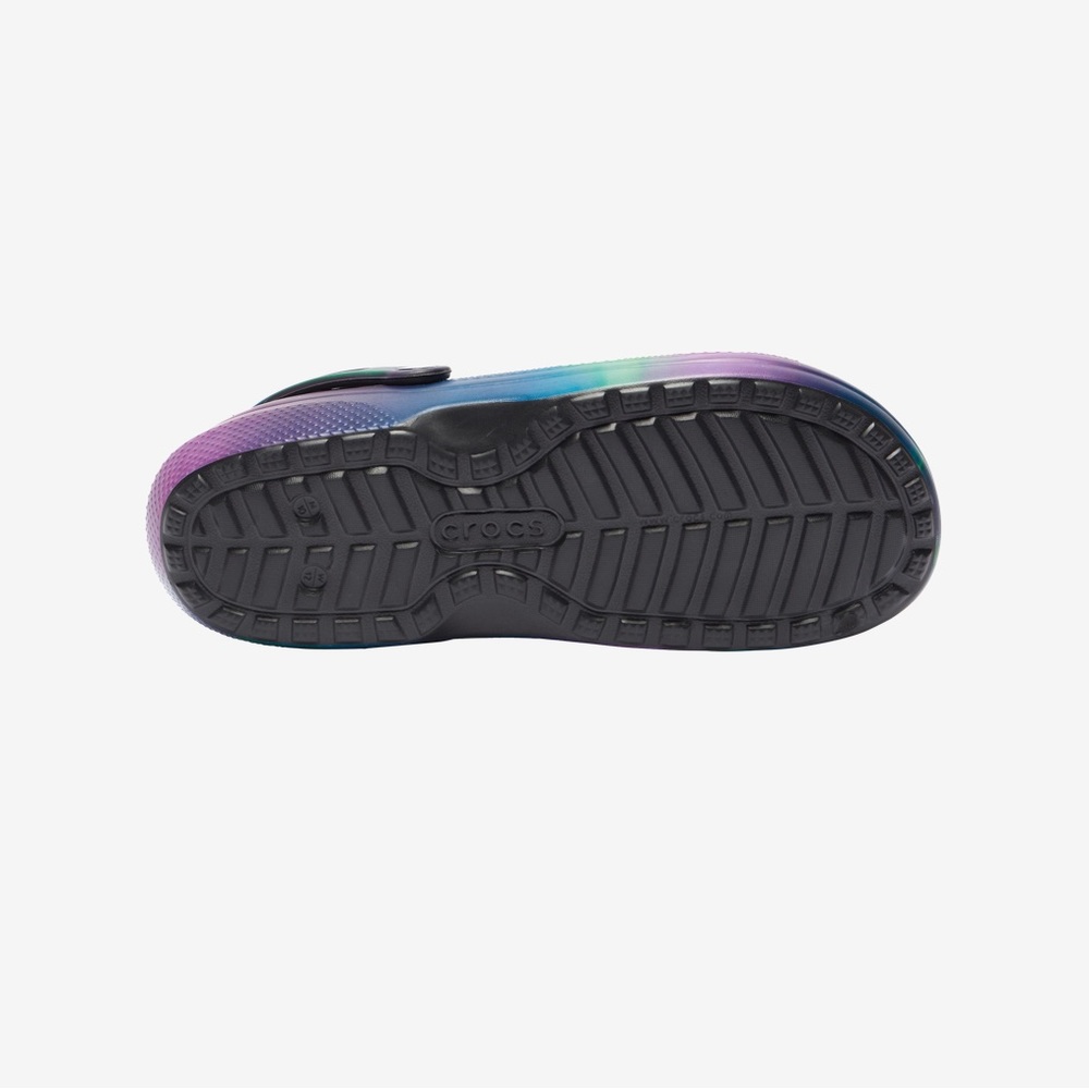 Crocs Classic Lined Clogs Men's Black/Multi - SCI-FI - Picture 4 of 7
